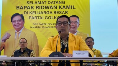 Jerry Massie: Gabung Partai Golkar, Ridwan Kamil Bakal Gerus Suara Anies Baswedan di Jawa Barat