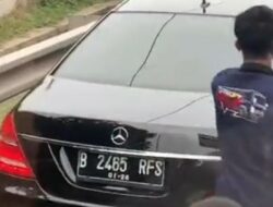 4 Fakta Aksi Koboi di Tol, Setir Mobil Plat RFS Sambil Kokang Pistol