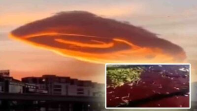 Misteri Gempa Turki: Air Sungai Merah Darah Hingga Awan Berbentuk UFO Jadi Pertanda