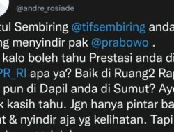 Skakmat Tifatul Sembiring Yang Kerap Sindir Prabowo, Andre Rosiade: Kinerja Enggak Jelas!