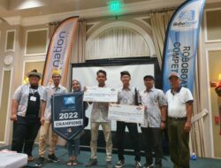 Wow! Tim Barunastra ITS jadi Juara Umum Kompetisi Robot Internasional di AS