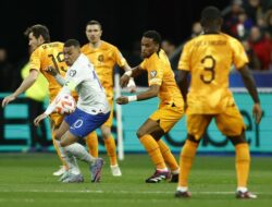 Kualifikasi Euro 2024: Kylian Mbappe Brace, Prancis Sikat Belanda 4-0