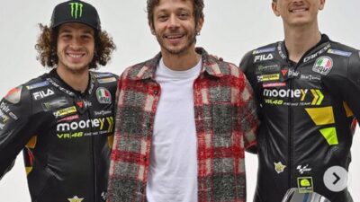 Tim Valentino Rossi Mooney VR46 Resmi Luncurkan Motor Baru Untuk MotoGP 2023