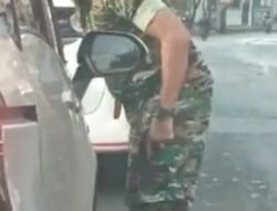 Viral Bentak dan Hunus Senjata Tajam di Jalan Kita Semarang, Oknum TNI Diperiksa Pomdam IV Diponegoro