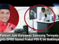 Anggota DPRD Sumut Terekam CCTV Curi Jam Tangan di Toko Samsung