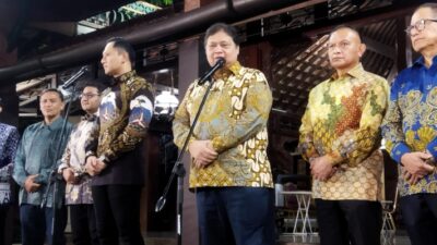 Temui SBY dan Elite Demokrat, Airlangga Hartarto: Agar Suasana Pemilu Adem!