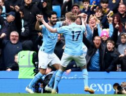 Kevin de Bruyne Gemilang, Manchester City Sikat Liverpool 4-1