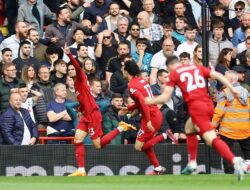Drama 7 Gol di Liga Inggris, Liverpool Menang 4-3 Dari Tottenham Hotspur