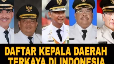 Daftar 10 Gubernur Terkaya di Indonesia: Dari Olly Dondokambey Hingga Sahbirin Noor