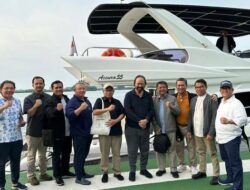Surya Paloh Pimpin Pertemuan Pimpinan Parpol Pengusung Anies Baswedan di Kepulauan Seribu
