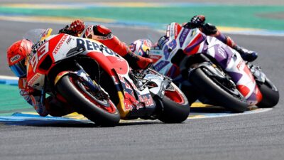 Gagal Finis di MotoGP Italia 2023, Marc Marquez Frustrasi Dengan Motor Repsol Honda
