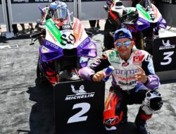 Finis Ke-2 di MotoGP Italia 2023, Jorge Martin Kesulitan Taklukkan Francesco Bagnaia