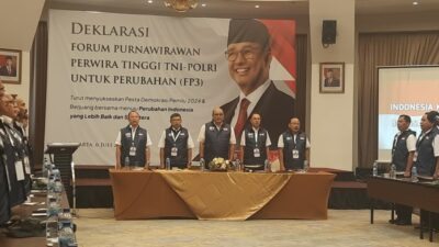 170 Purnawirawan Pati TNI/Polri Dukung Anies: Ada 100 Ribu Alasan Beliau Tepat Pimpin Indonesia