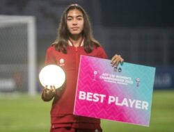 Claudia Scheunemann Jadi Pemain Terbaik dan Top Skor Piala AFF U19 Wanita