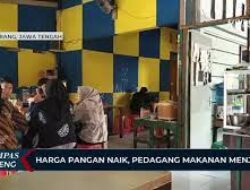 Harga Pangan Meroket, Pedagang Makanan Menjerit