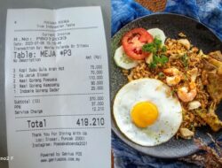 Pesan Nasi Goreng dan Mie Goreng di Kafe, Pria Ini Terkejut Harus Bayar Rp.400 Ribu