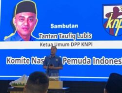 HUT Ke-50 KNPI, Tantan Taufiq Lubis Ajak Pemuda Bangkit Majukan Indonesia