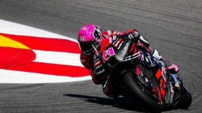 Impresif! Aleix Espargaro Jadi Yang Tercepat di Sesi Practice MotoGP Inggris 2023