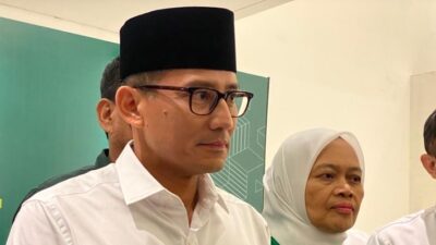 Digadang-gadang Bakal Cawapres Ganjar, Sandiaga Uno: Saya Fokus Perjuangkan PPP