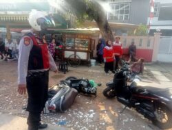 Polisi Ancam Pidanakan 7 Pemotor Lawan Arah Yang Ditabrak Truk di Lenteng Agung