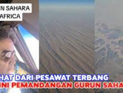 Pilot Asal Indonesia Rekam Sepinya Gurun Sahara: Semua Kering, Tandus dan Panas