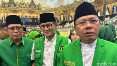 PPP Yakin 99 Persen Sandiaga Cawapres Ganjar, Mardiono: 1 Persen Takdir Allah