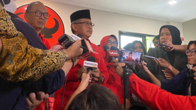 Sekjen PDIP, Hasto Kristiyanto Ogah Bahas Keberadaan Buronan KPK Harun Masiku