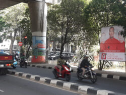 Baliho Harun Masiku Caleg Goib Bertebaran di Jakarta