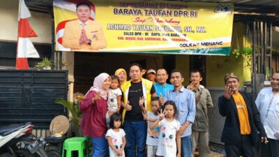 Warga Karawang Jadikan Rumah Pribadi Sebagai Posko Pemenangan Achmad Taufan Soedirjo