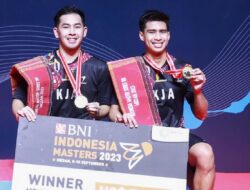 Sabar Karyaman/ Reza Pahlevi Raih Gelar Juara Indonesia Masters I 2023