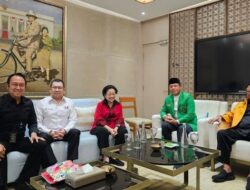 Ketum PPP, Hanura, Perindo Menghadap Megawati di Kantor DPP PDIP