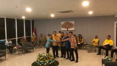 Intip Suasana Pertemuan Para Ketum Parpol Koalisi Indonesia Maju di Rumah Besar Partai Golkar