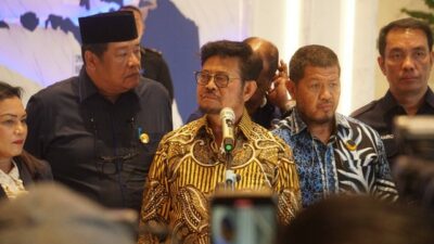 Nilai Transaksi Rekening Syahrul Yasin Limpo Diduga Lebih dari Rp. 100 Miliar