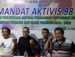 Gagal Dituntaskan Jokowi, Aktivis 98 Percayakan Anies-Muhaimin Selesaikan 4 Tuntutan Reformasi