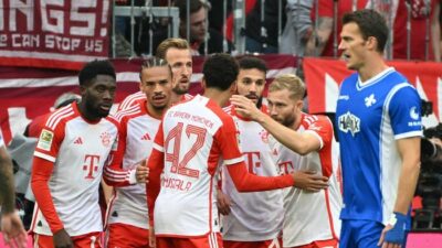 Hujan Gol di Liga Jerman, Hattrick Harry Kane Bawa Bayern Munich Gunduli Darmstadt 8-0