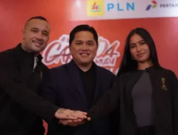 Erick Thohir Tunjuk Radja Nainggolan dan Sabreena Dressler Duta Piala Dunia U17 2023