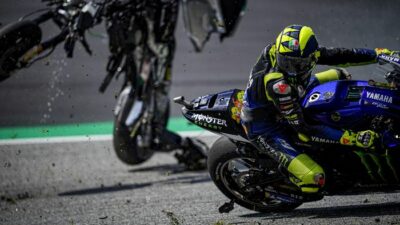 Kisah Valentino Rossi Nyaris Kehilangan Nyawa Saat Balapan di MotoGP Austria 2020