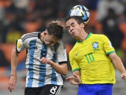 Hattrick Echeverri Bawa Argentina Singkirkan Brasil Melaju ke Semifinal Piala Dunia U17