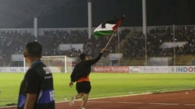 PSSI Hukum Persiraja Usai Suporter Kibar Bendera Palestina Saat Laga Vs Semen Padang