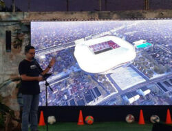 Di Depan Suporter PSM, Anies Baswedan Janji Lanjutkan Bangun Stadion Mattoangin Yang Mangkrak