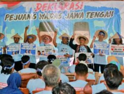 Pejuang Wadas Deklarasikan Dukungan Untuk Prabowo-Gibran di Pilpres 2024