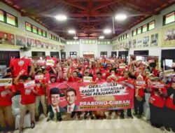 Ratusan Kader dan Simpatisan PDIP Mataraman Beralih Dukung Prabowo-Gibran