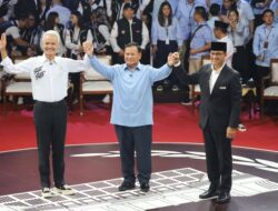 Survei CSIS: Prabowo-Gibran 43,7%, Anies-Muhaimin 26,1%, Ganjar-Mahfud 19,4%