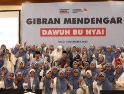 60 Ibu Nyai dan Majelis Taklim se-Jateng Dukung Prabowo-Gibran Menang Satu Putaran