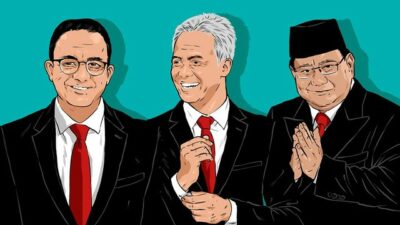Survei Indo Riset: Prabowo-Gibran 41%, AMIN 28,3%, Ganjar-Mahfud 22,3%