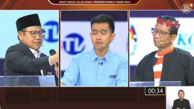 Debat Cawapres: Gibran Ofensif, Cak Imin Gimmick, Mahfud Main Aman