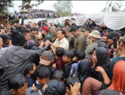 Gandeng Unhan, Prabowo Resmikan 9 Titik Air Bersih di Sukabumi, Jawa Barat
