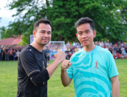 Gibran Main ‘Samsul Mini Soccer’ Bareng Raffi Ahmad dan Legenda Sepakbola Maluku