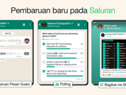 Ini 4 Fitur Baru di WhatsApp: Bikin Polling Hingga Voice Note