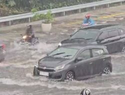 Baru 2 Minggu Diresmikan Jokowi, Jembatan Otista Kota Bogor Kebanjiran